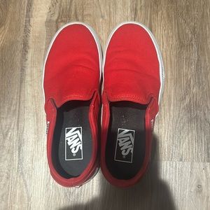 Red Vans